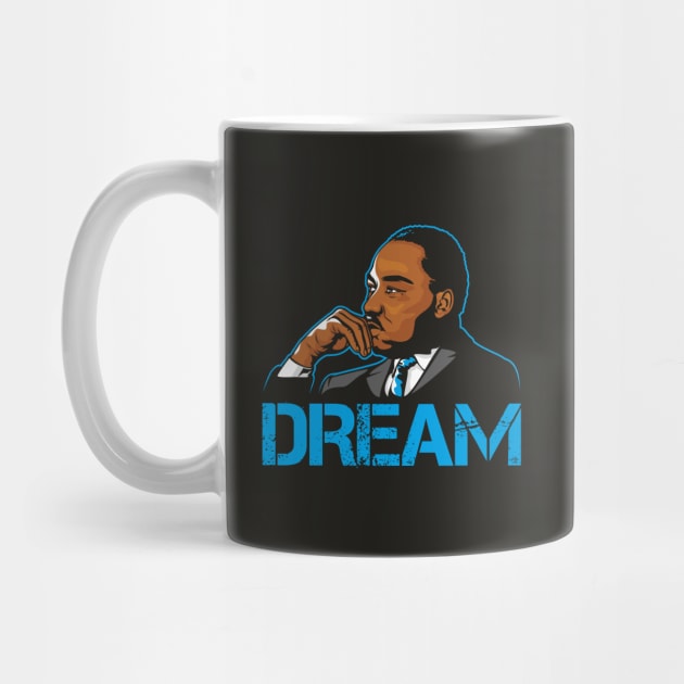 Dr Martin Luther King - Dream by Jamie Lee Art